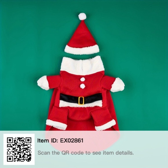 Keep Your Pet Warm and Festive With This Winter Santa Claus Suit - Picture 5 of 6